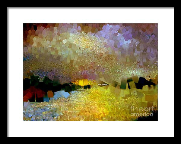 Framed Print - Abstract Landscape 1520