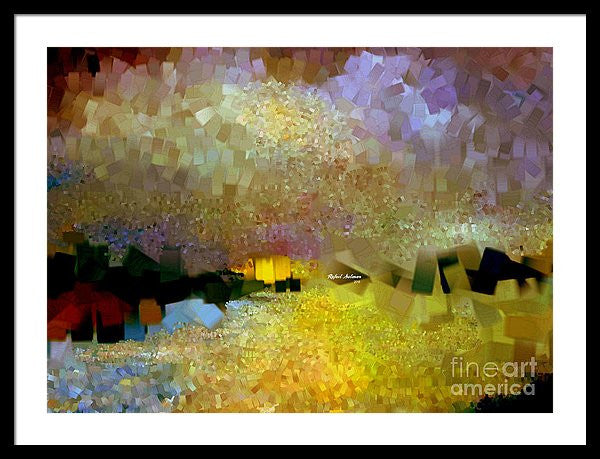 Framed Print - Abstract Landscape 1520