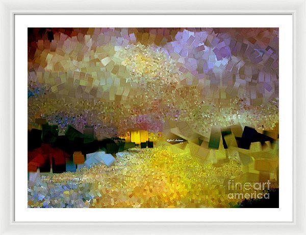 Framed Print - Abstract Landscape 1520