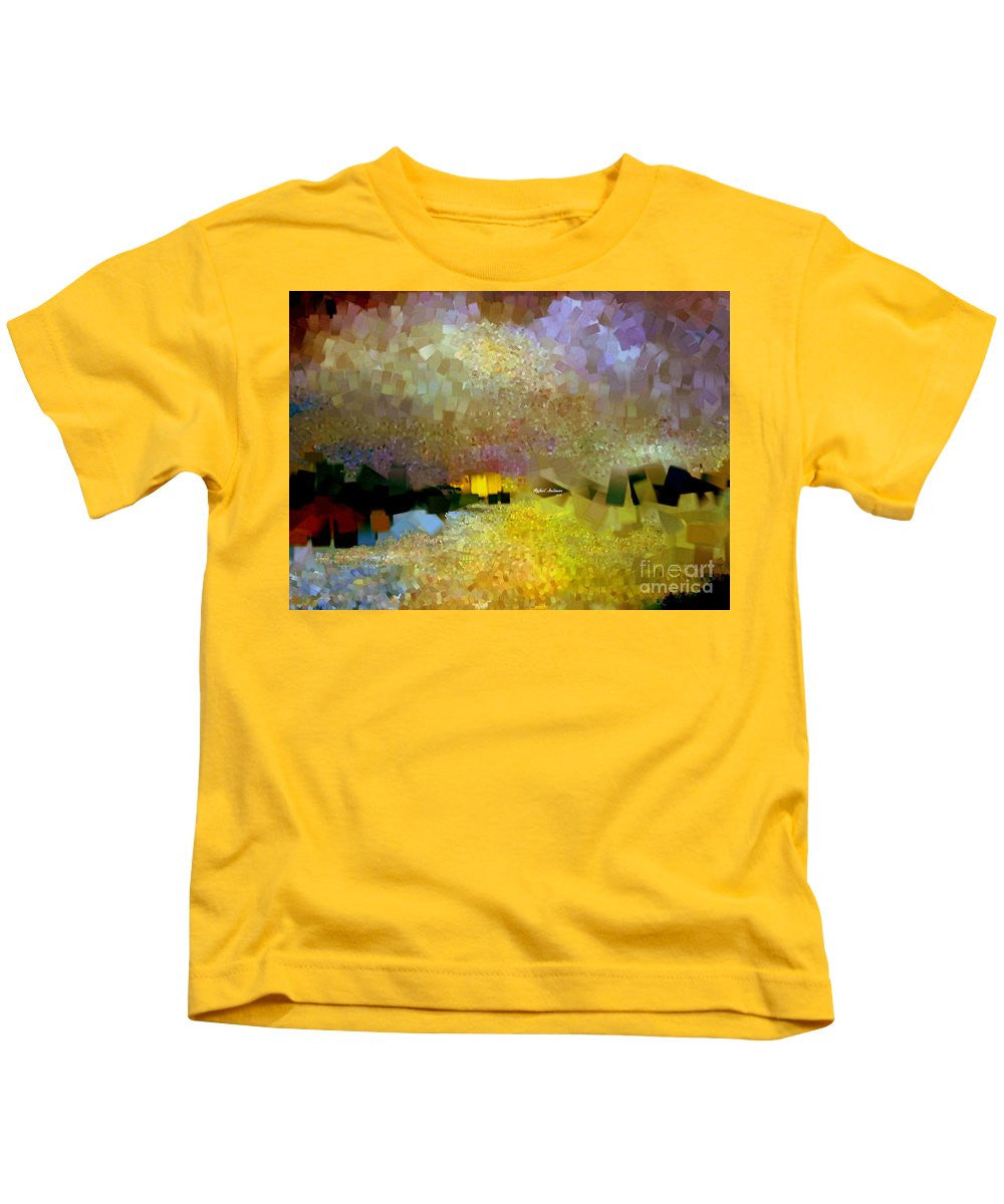 T-shirt pour enfant - Paysage abstrait 1520