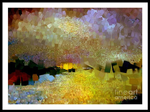 Framed Print - Abstract Landscape 1520