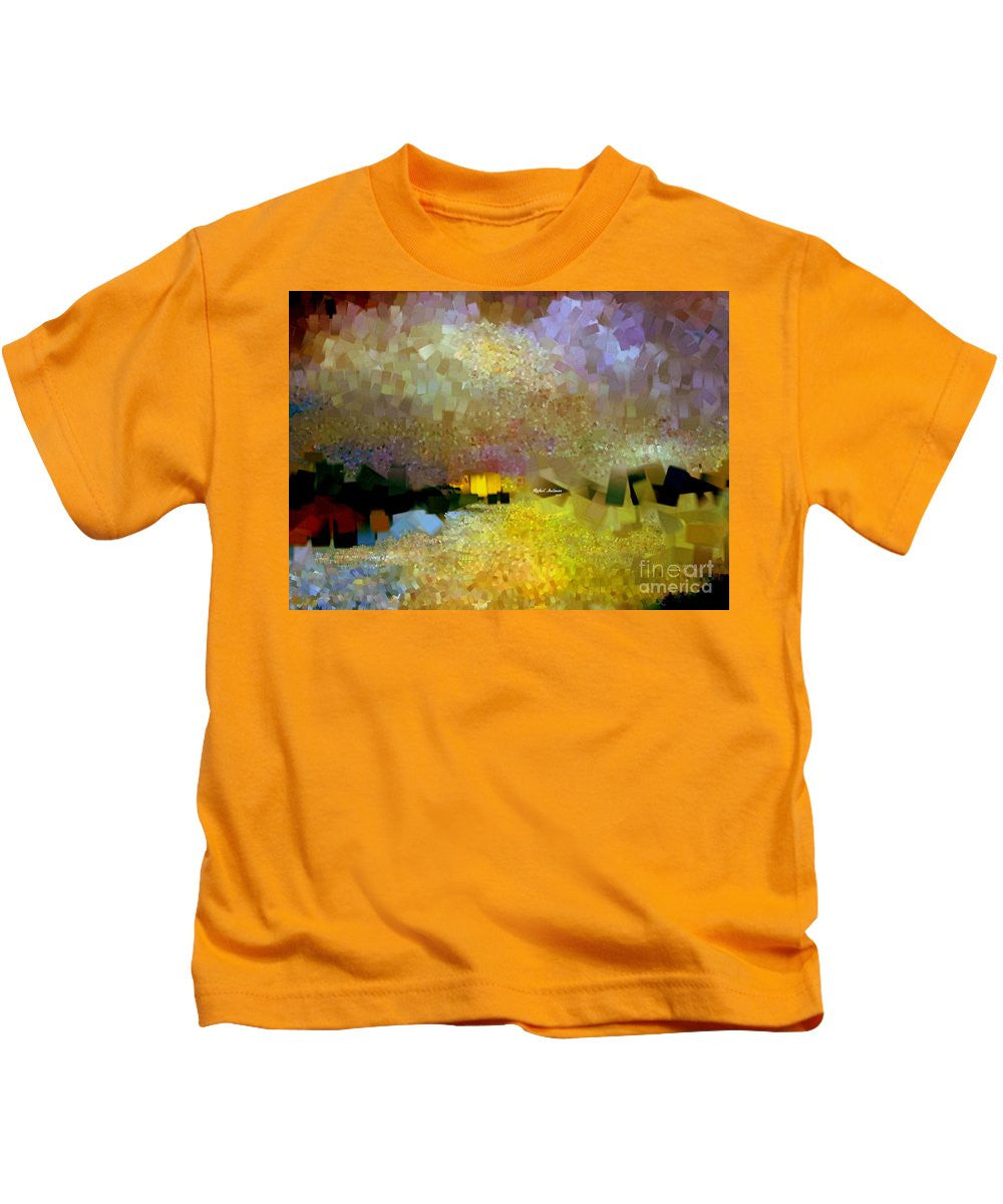 T-shirt pour enfant - Paysage abstrait 1520