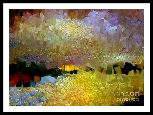 Framed Print - Abstract Landscape 1520