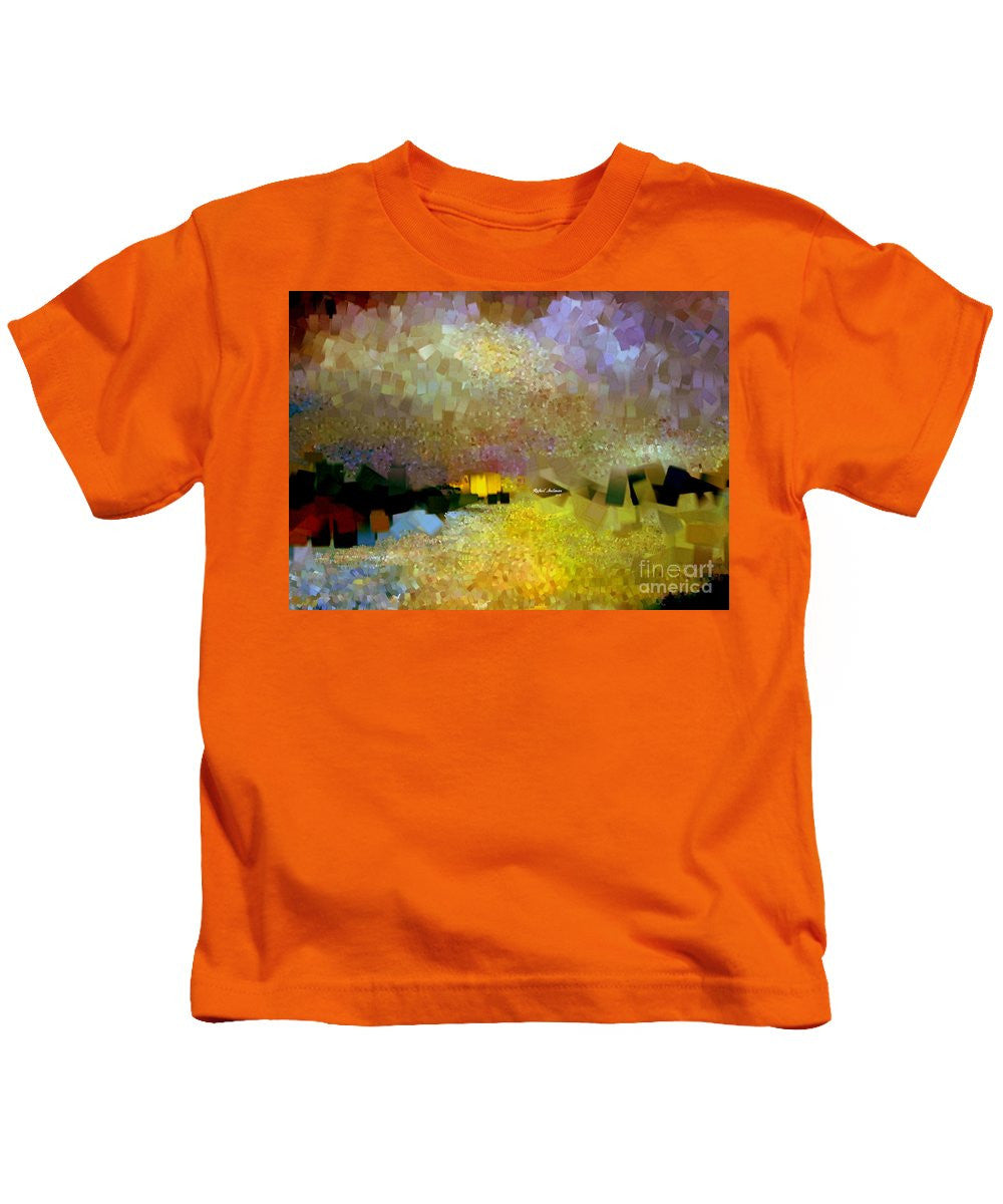 T-shirt pour enfant - Paysage abstrait 1520