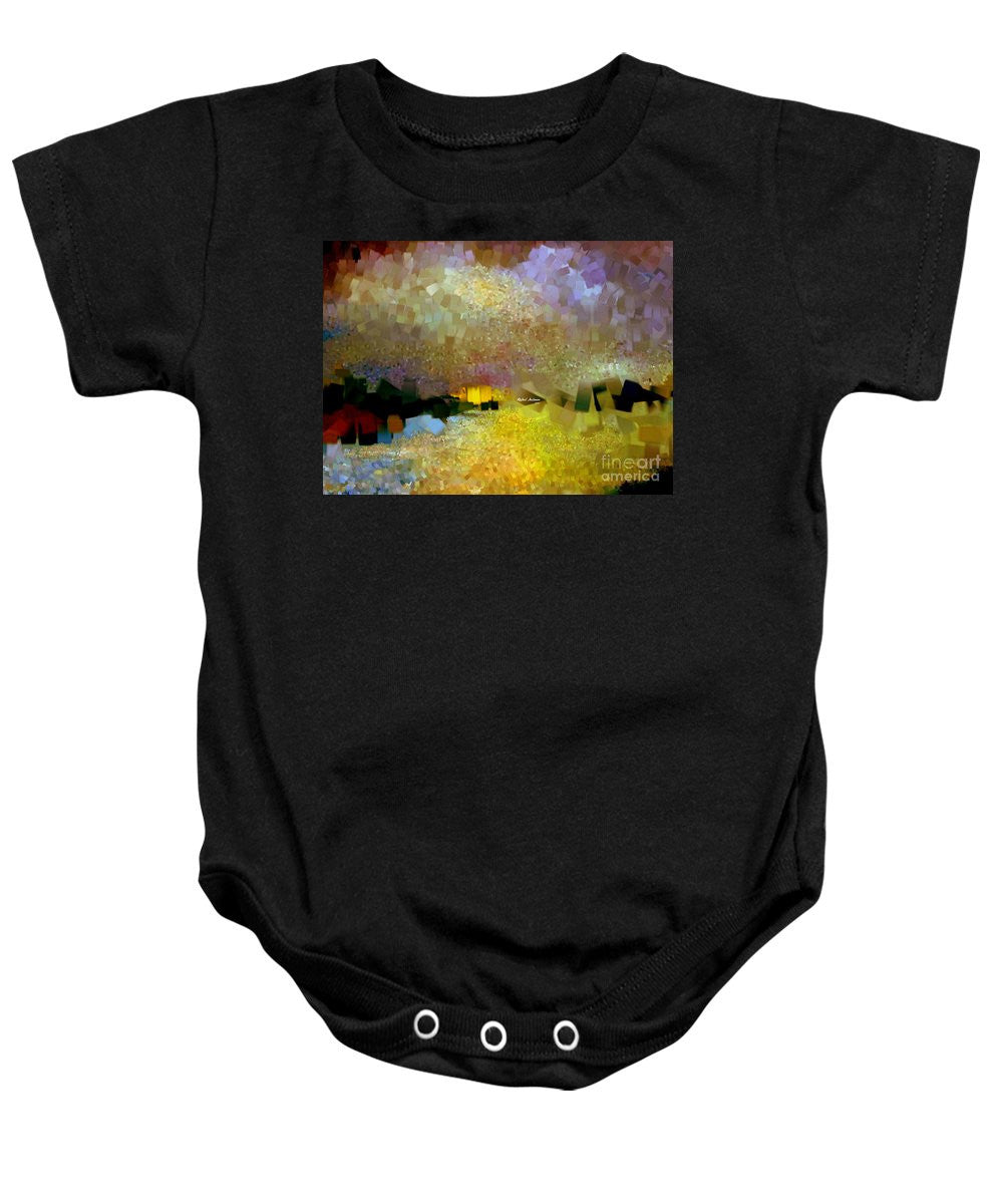 Baby Onesie - Abstract Landscape 1520