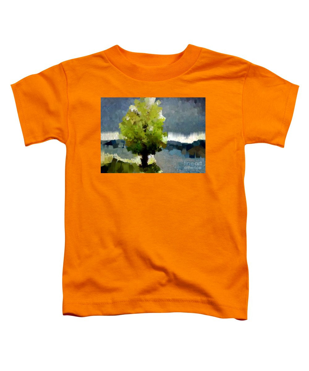 Toddler T-Shirt - Abstract Landscape 1522