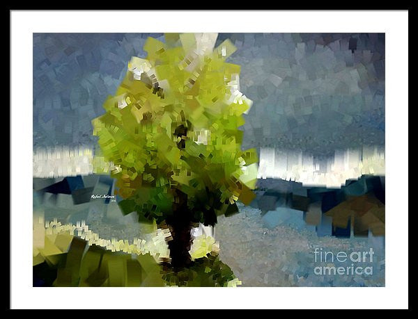 Framed Print - Abstract Landscape 1522