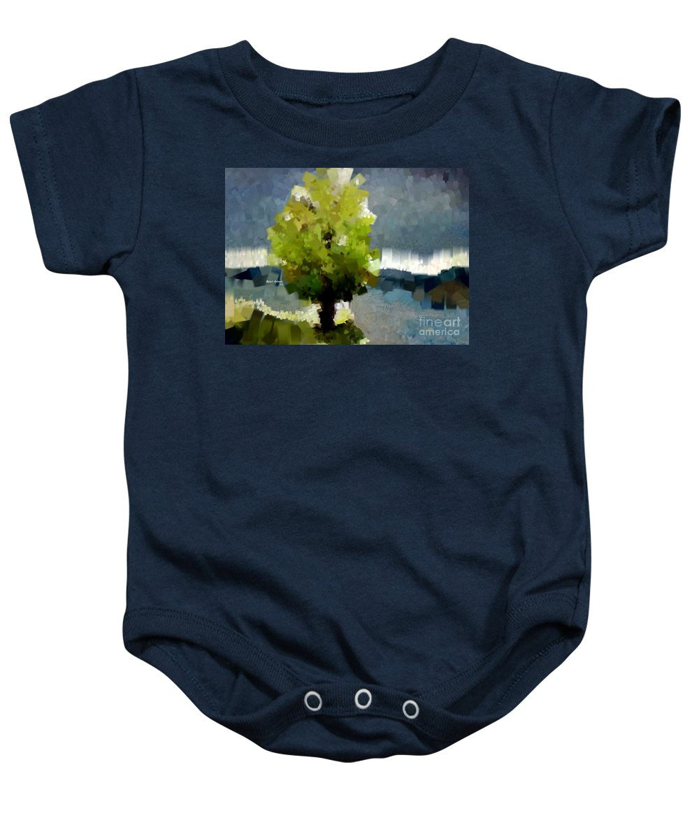 Baby Onesie - Abstract Landscape 1522