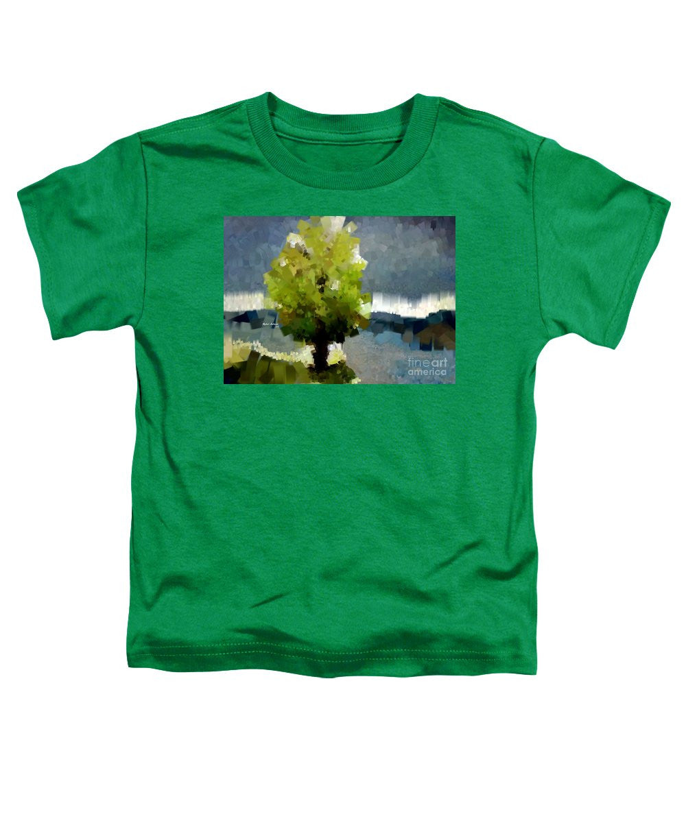 Toddler T-Shirt - Abstract Landscape 1522