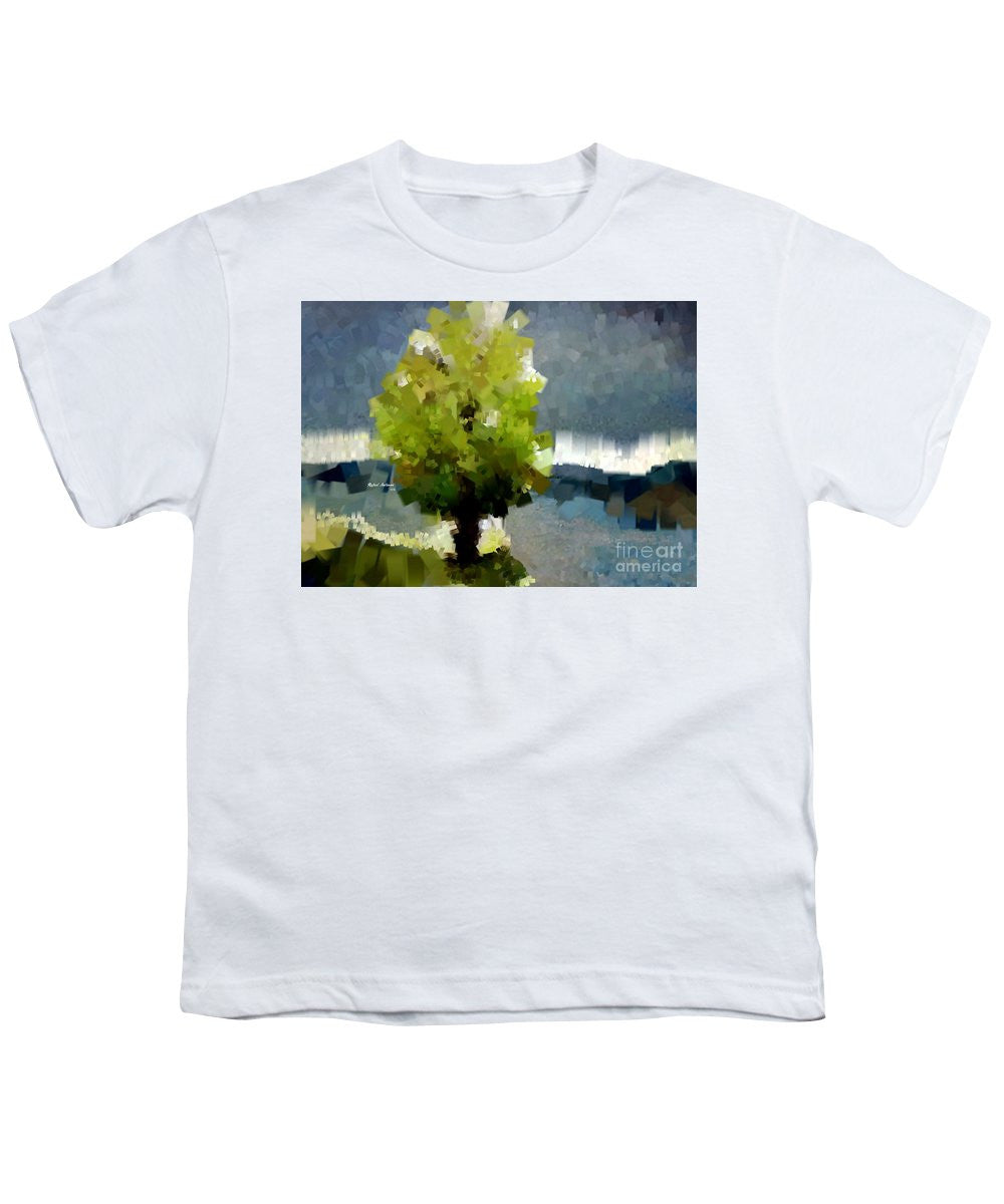 T-shirt pour jeunes - Paysage abstrait 1522