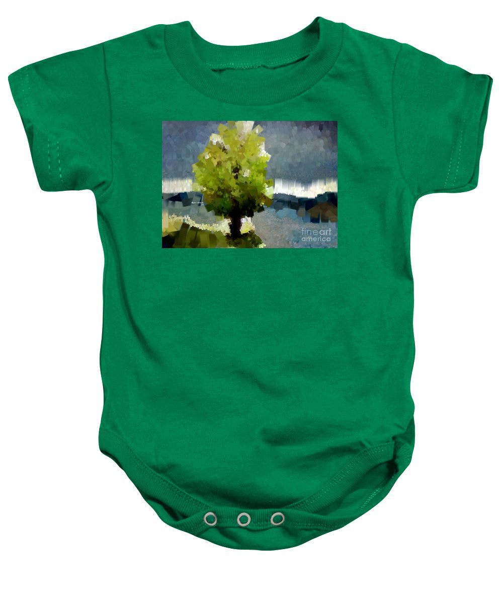 Baby Onesie - Abstract Landscape 1522