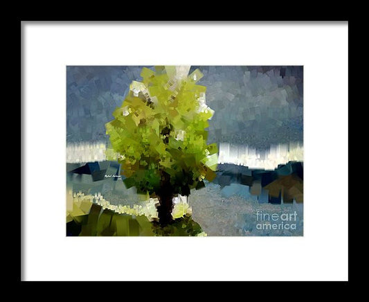 Framed Print - Abstract Landscape 1522