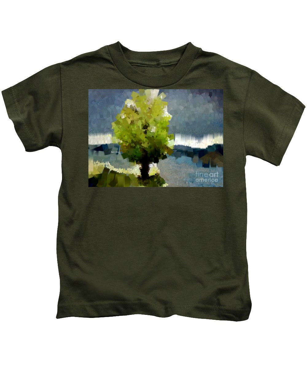 Kids T-Shirt - Abstract Landscape 1522