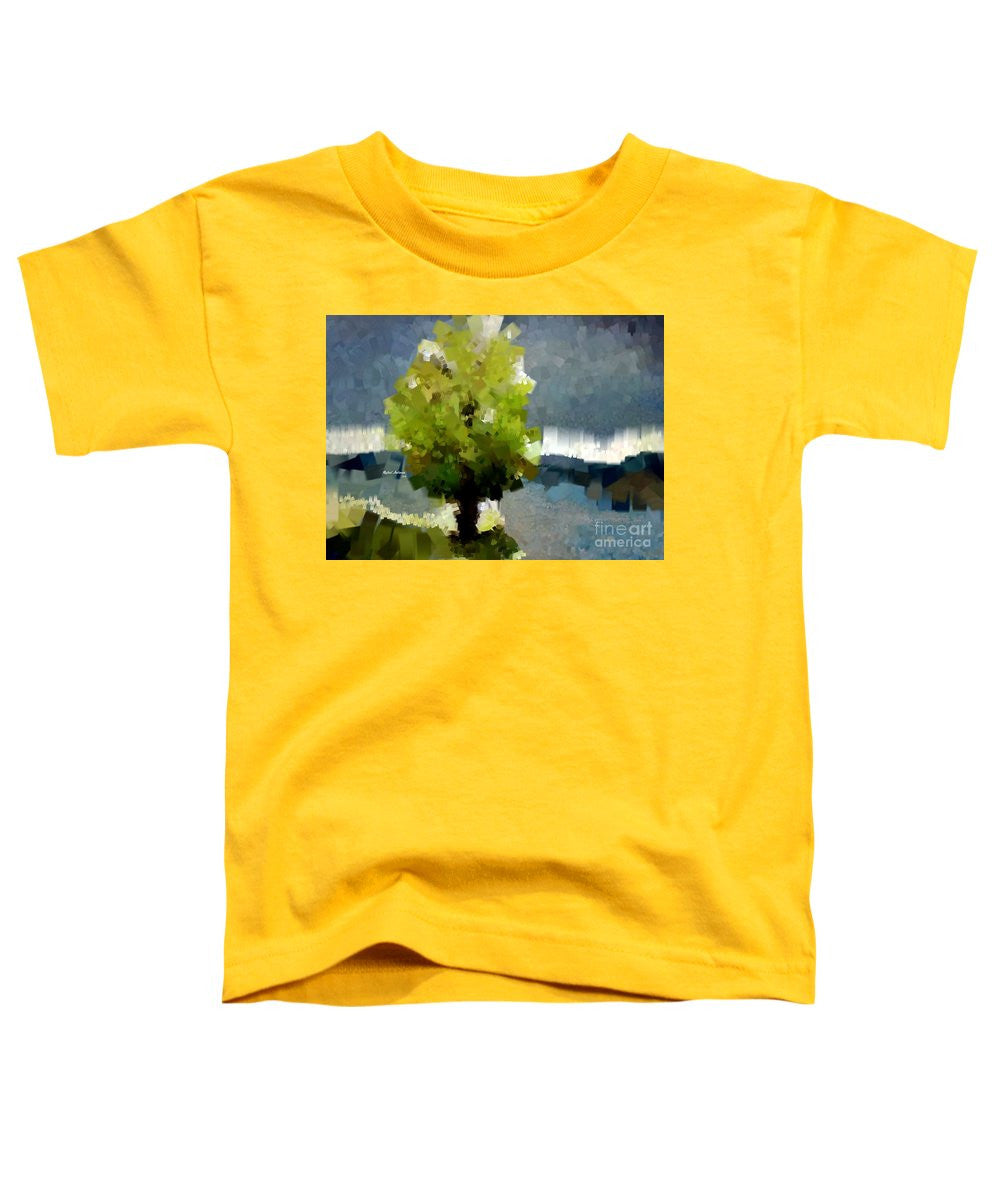 Toddler T-Shirt - Abstract Landscape 1522