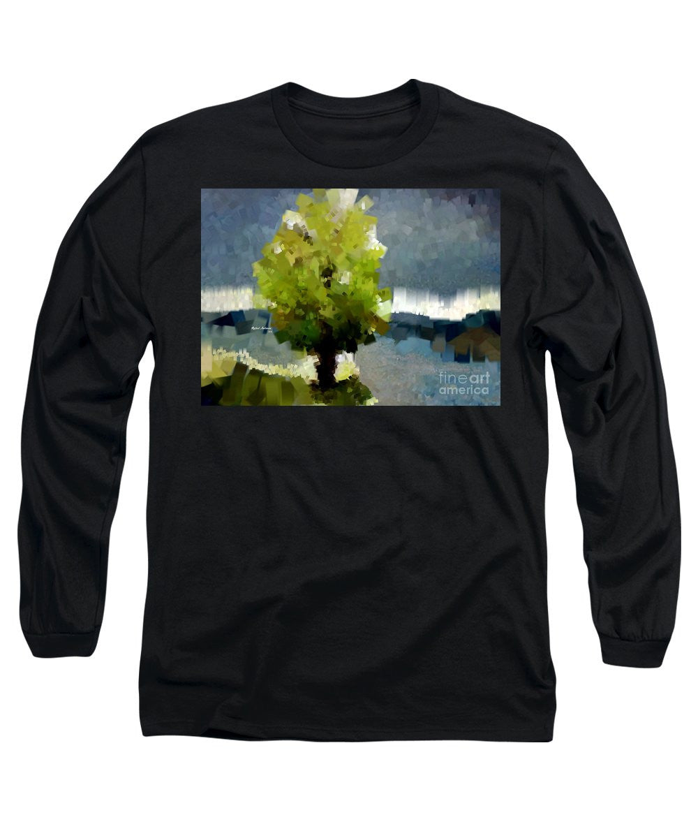 Long Sleeve T-Shirt - Abstract Landscape 1522