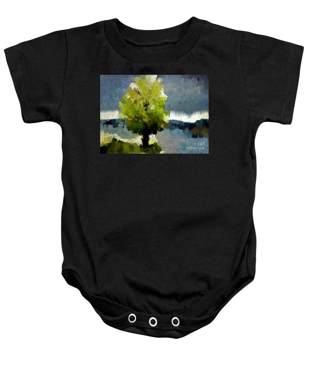 Baby Onesie - Abstract Landscape 1522