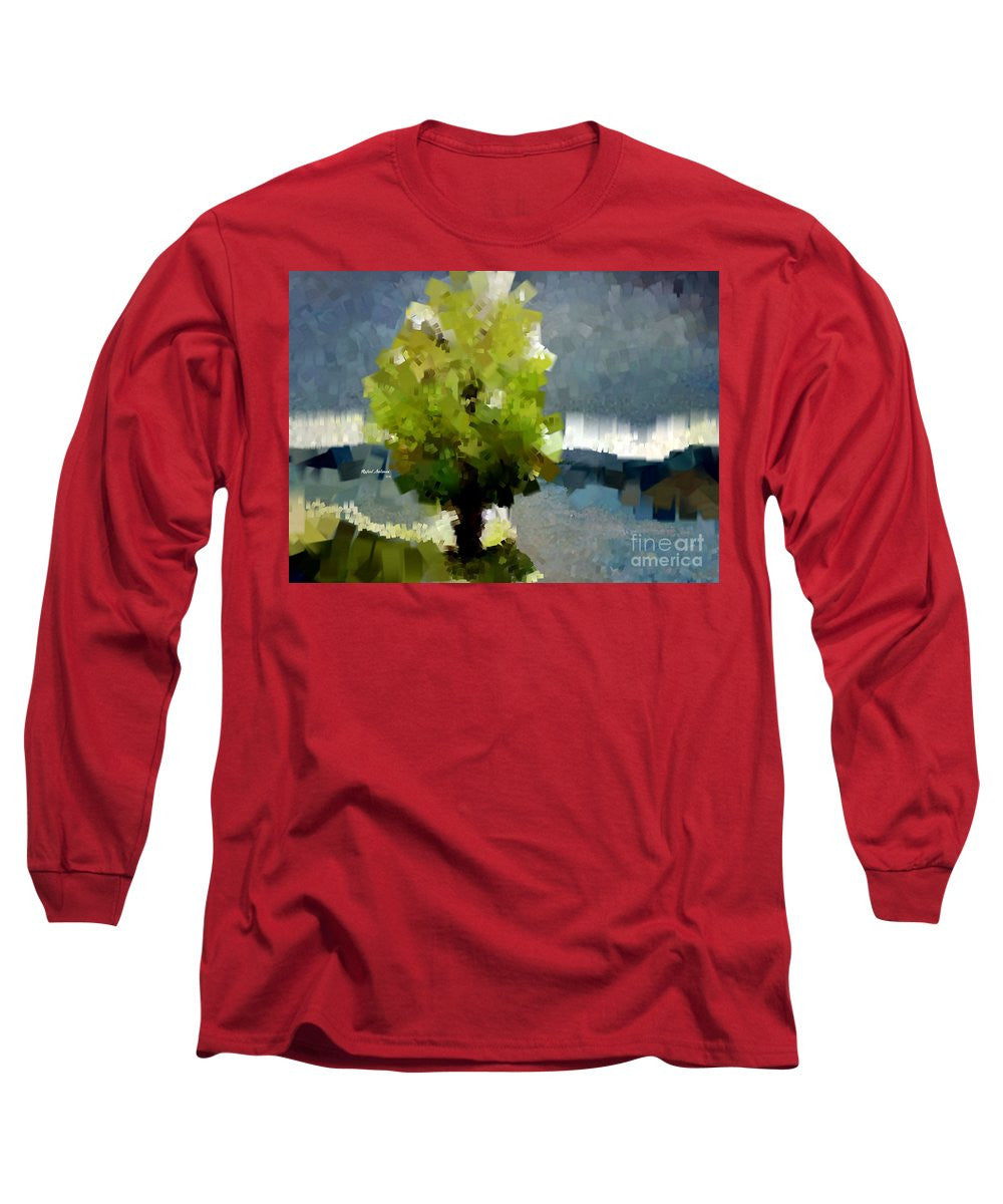 Long Sleeve T-Shirt - Abstract Landscape 1522