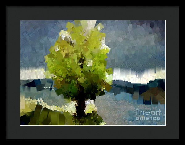 Framed Print - Abstract Landscape 1522