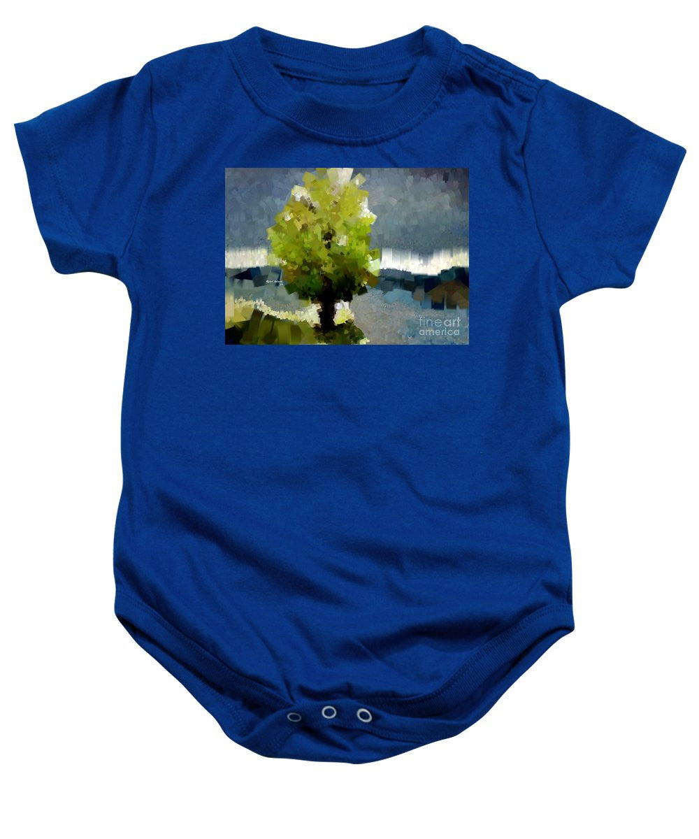 Baby Onesie - Abstract Landscape 1522