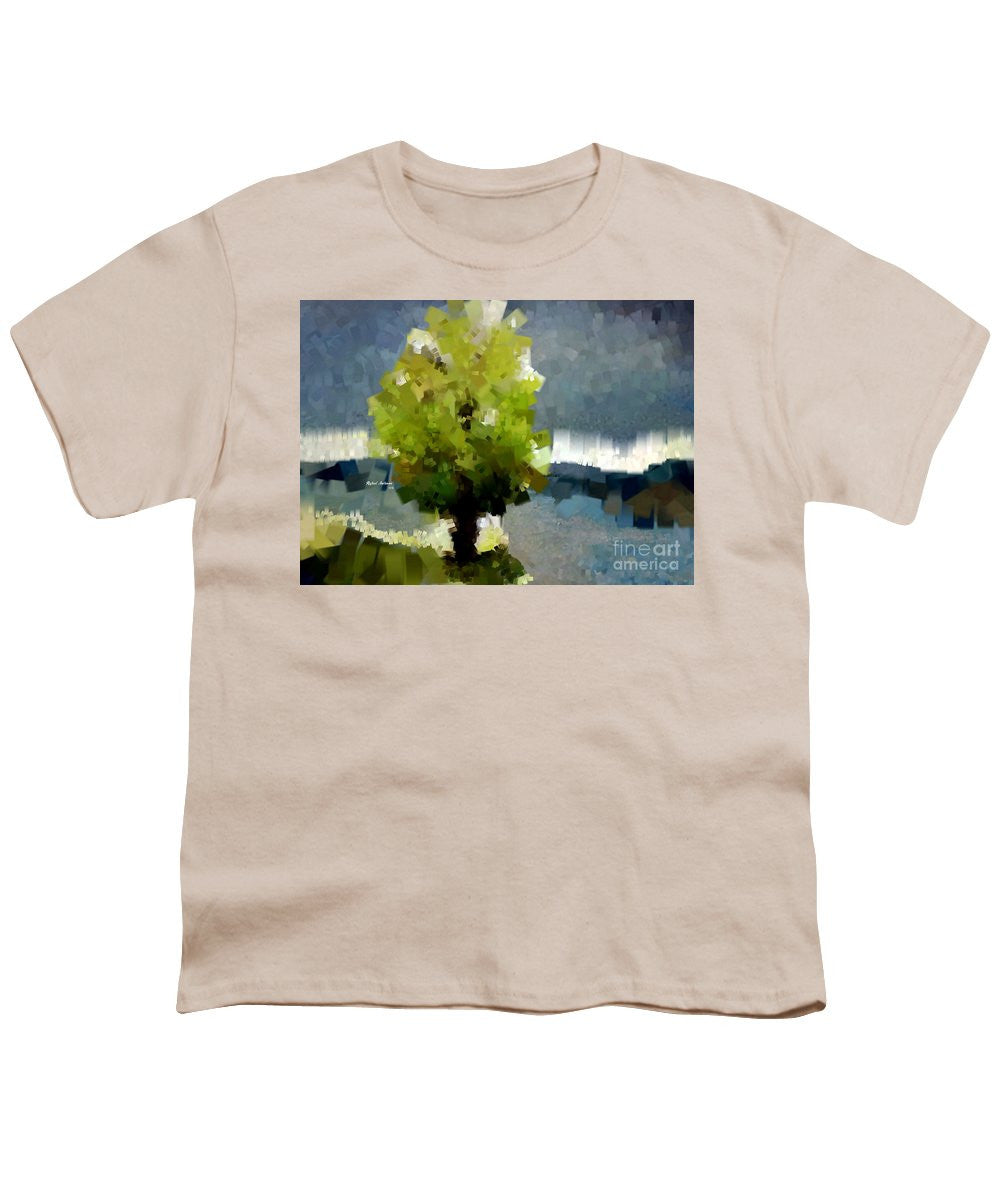 T-shirt pour jeunes - Paysage abstrait 1522