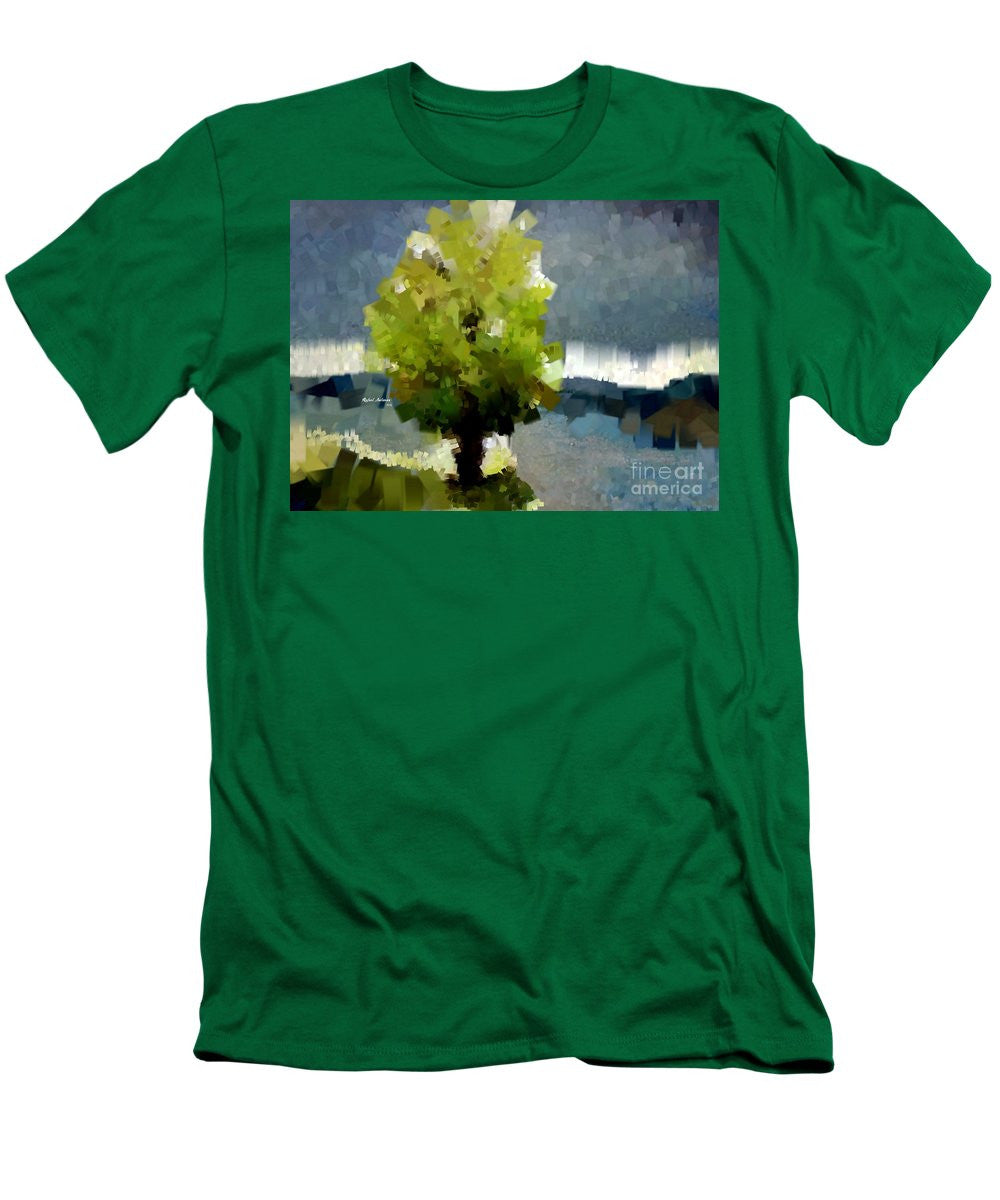 Men's T-Shirt (Slim Fit) - Abstract Landscape 1522