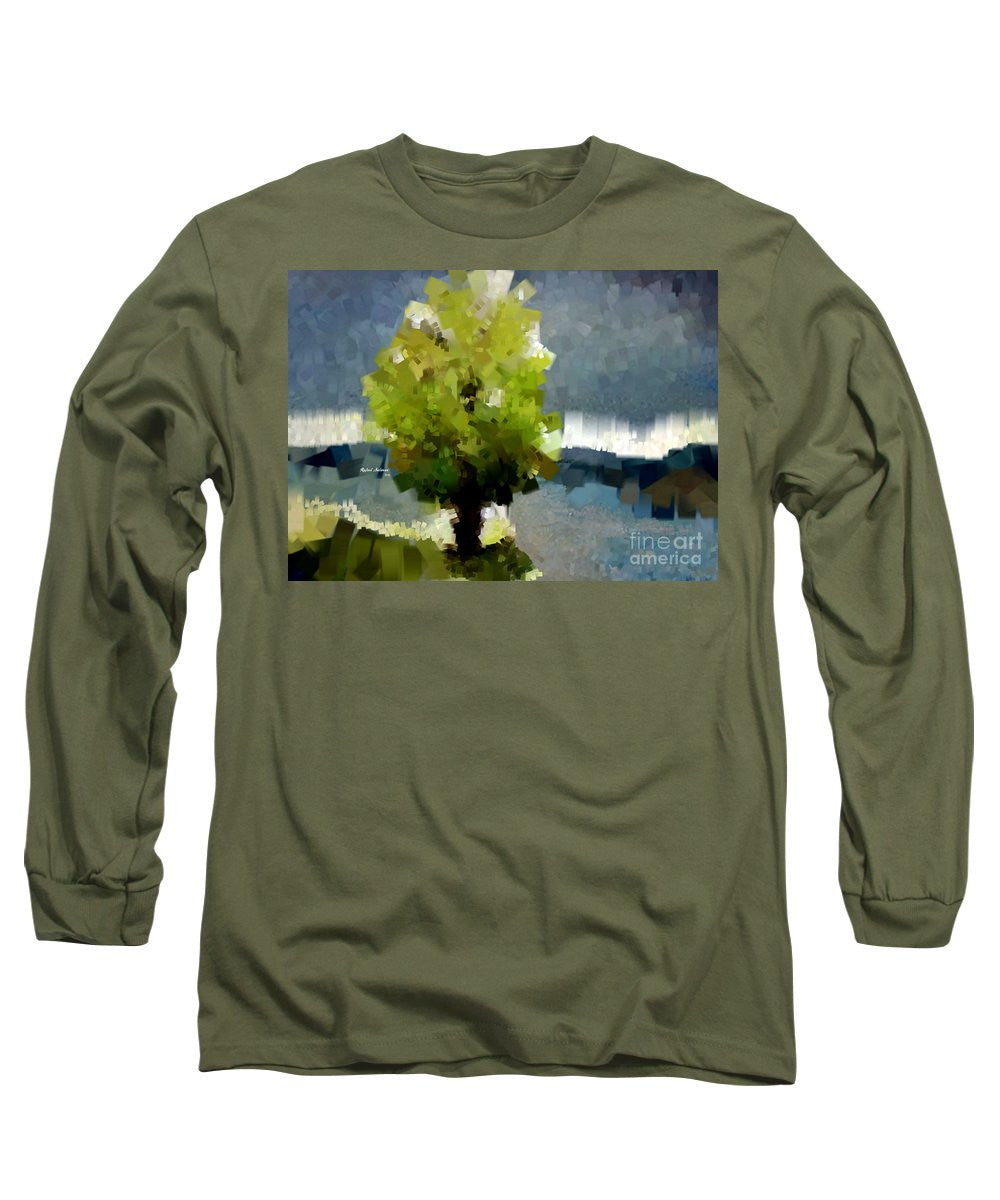 Long Sleeve T-Shirt - Abstract Landscape 1522