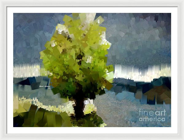 Framed Print - Abstract Landscape 1522