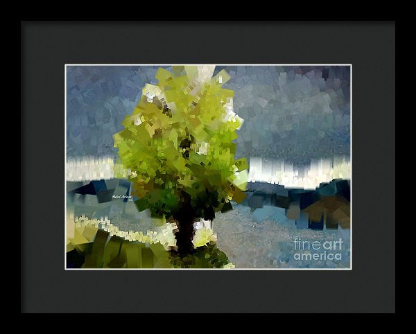 Framed Print - Abstract Landscape 1522