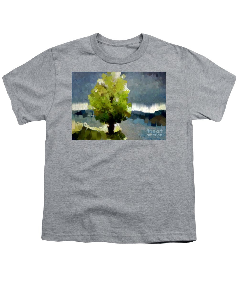 T-shirt pour jeunes - Paysage abstrait 1522