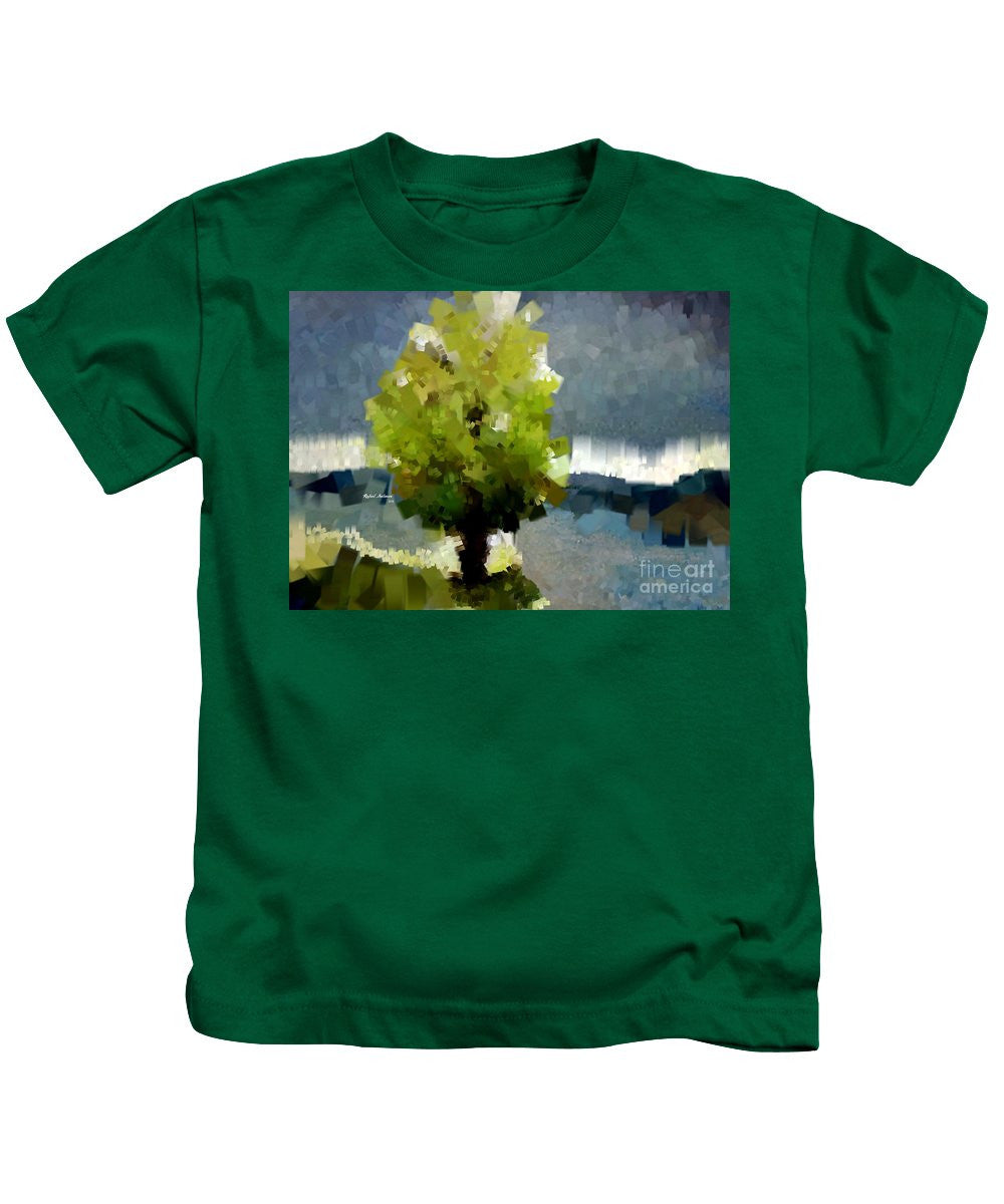 Kids T-Shirt - Abstract Landscape 1522