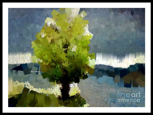 Framed Print - Abstract Landscape 1522