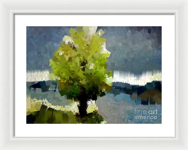 Framed Print - Abstract Landscape 1522