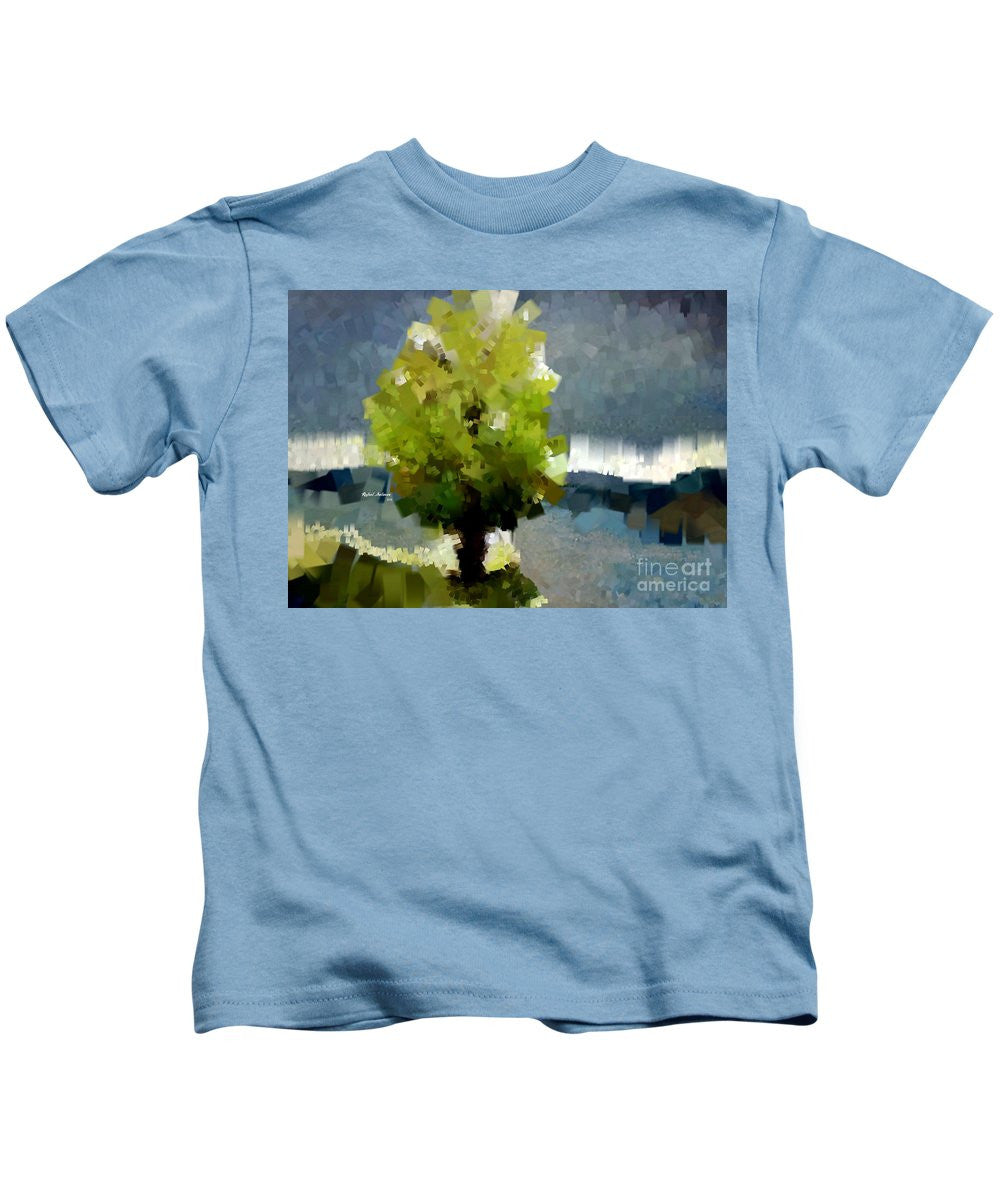 Kids T-Shirt - Abstract Landscape 1522