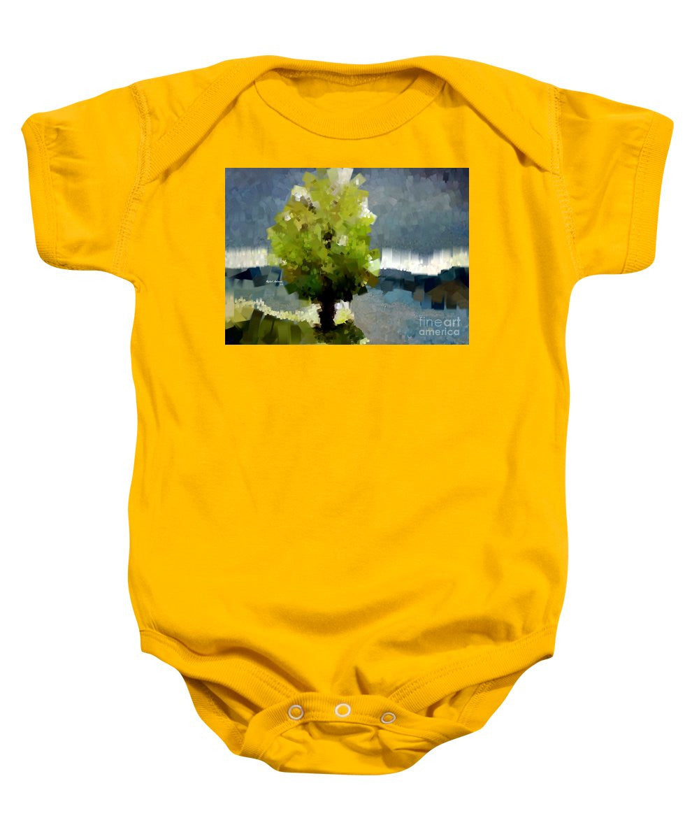 Baby Onesie - Abstract Landscape 1522