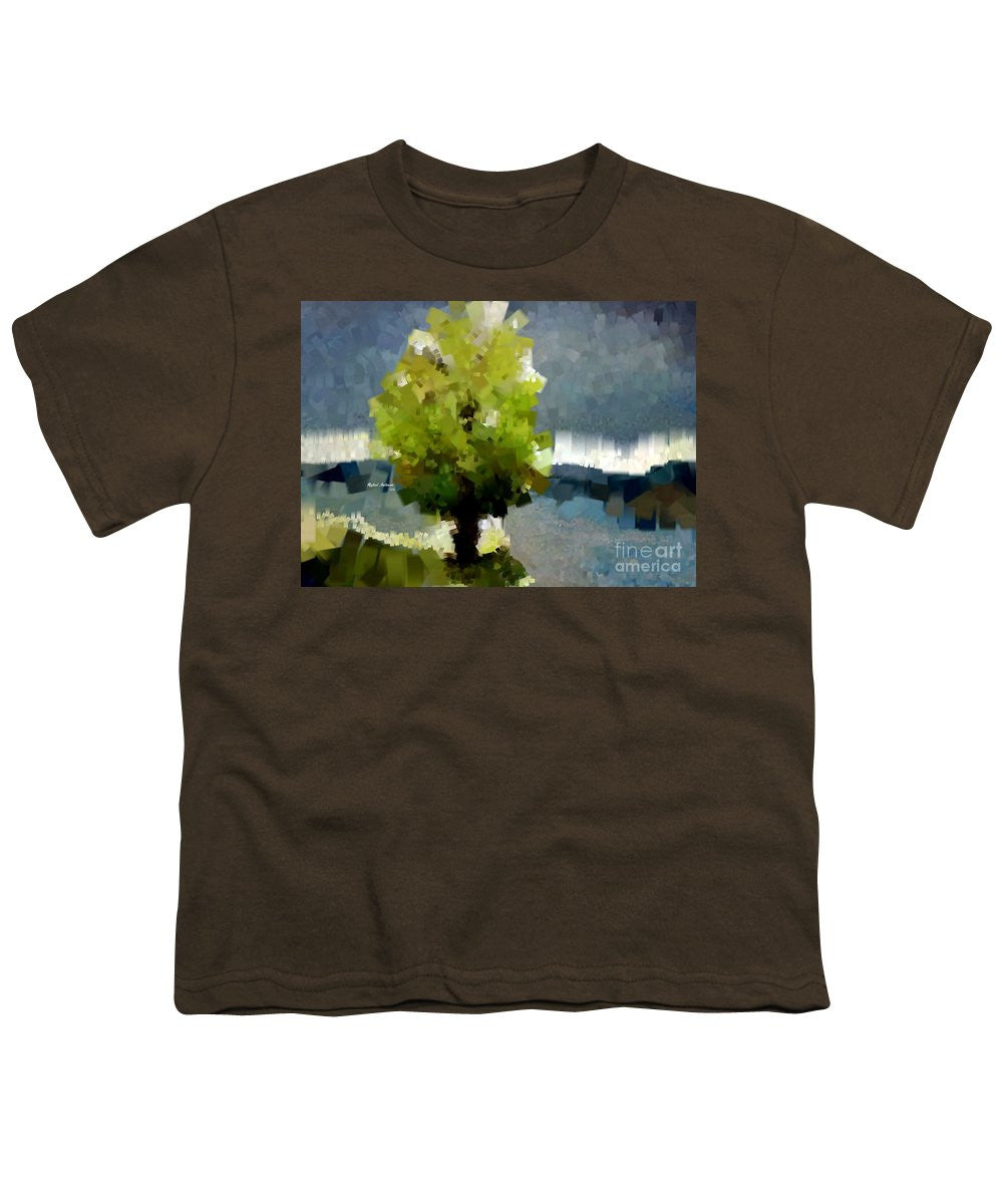 T-shirt pour jeunes - Paysage abstrait 1522