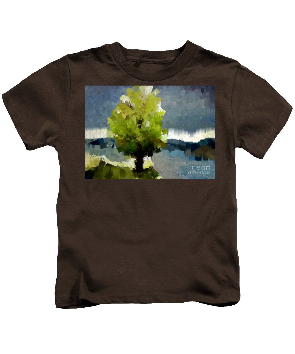 Kids T-Shirt - Abstract Landscape 1522