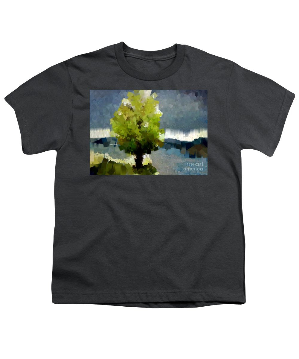 T-shirt pour jeunes - Paysage abstrait 1522