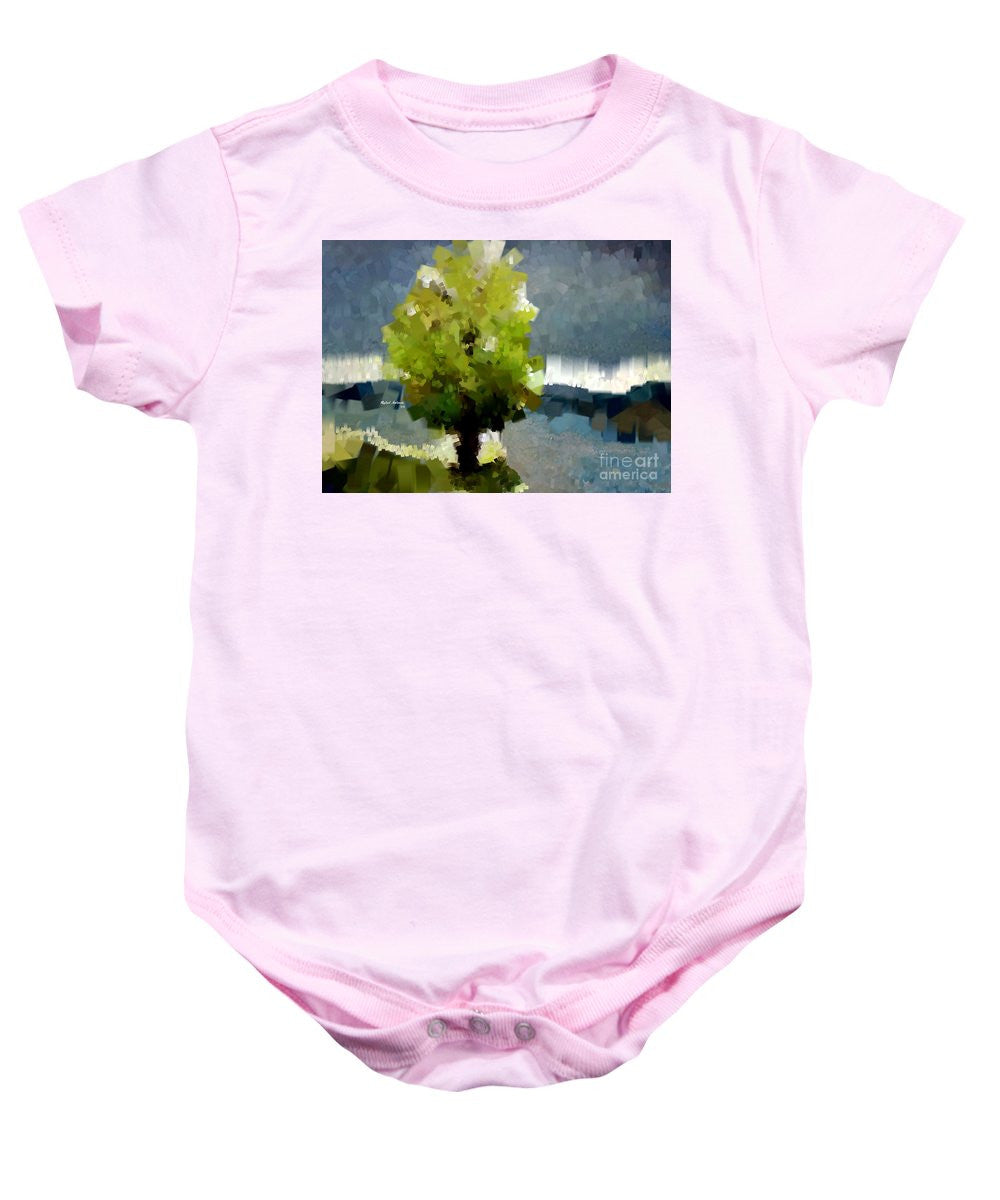 Baby Onesie - Abstract Landscape 1522