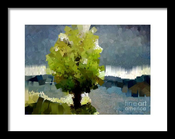 Framed Print - Abstract Landscape 1522