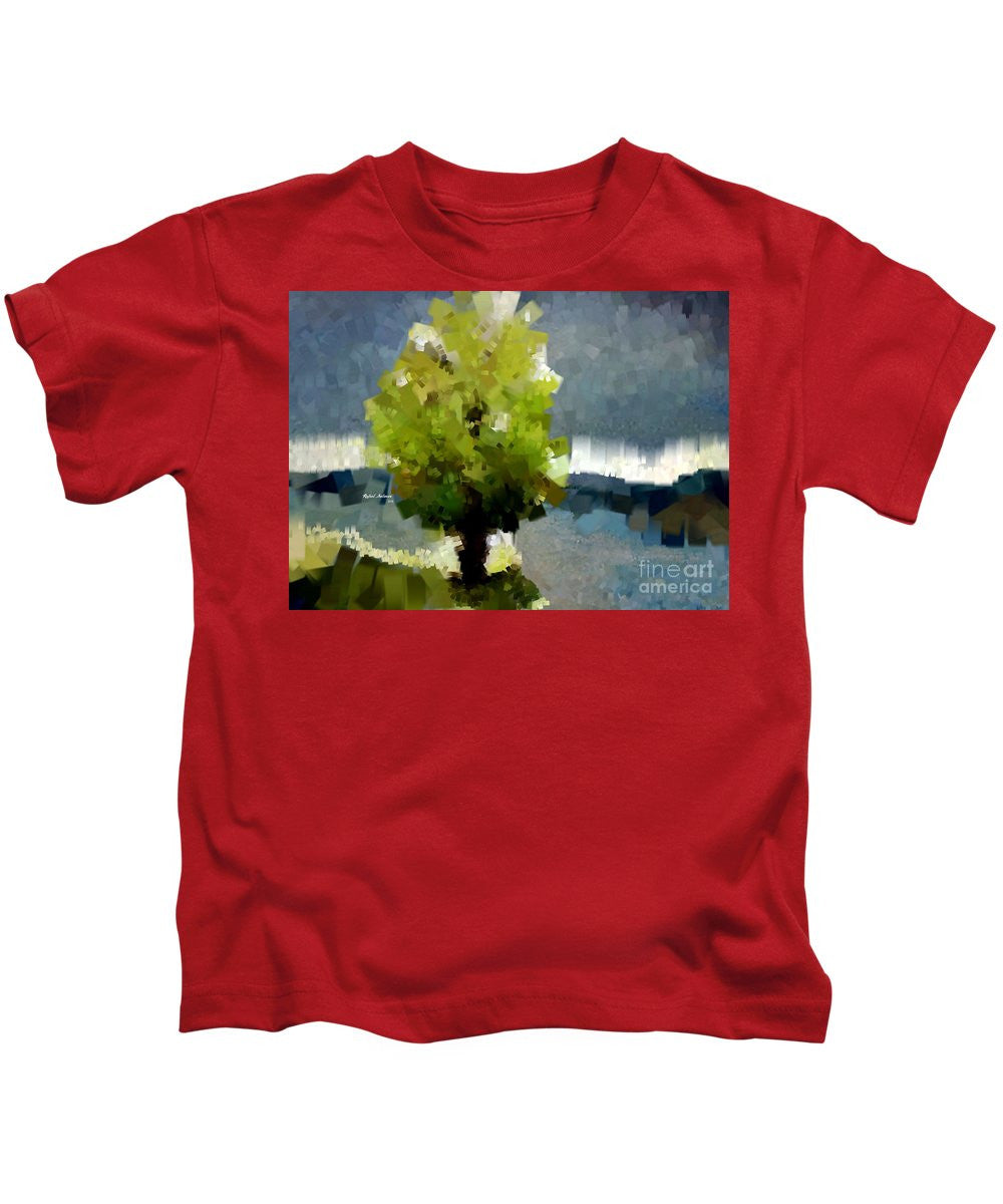 Kids T-Shirt - Abstract Landscape 1522