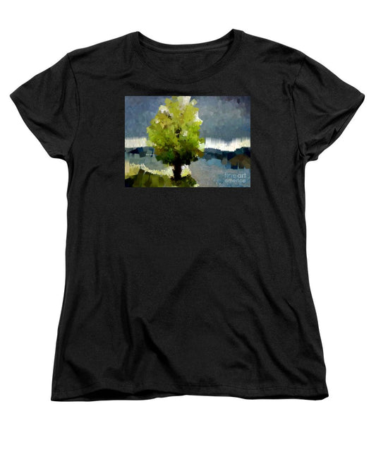 Women's T-Shirt (Standard Cut) - Abstract Landscape 1522