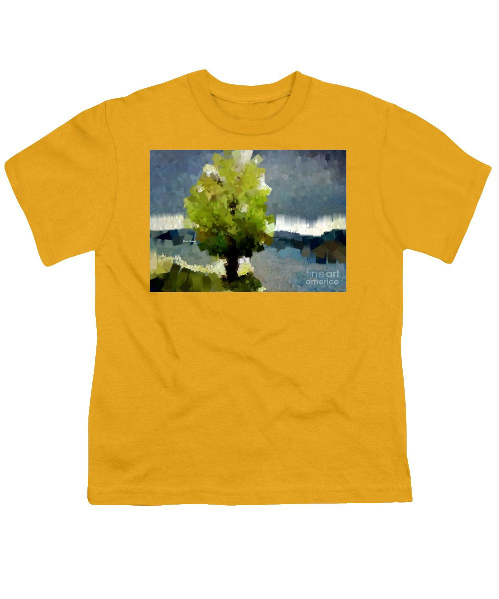 T-shirt pour jeunes - Paysage abstrait 1522