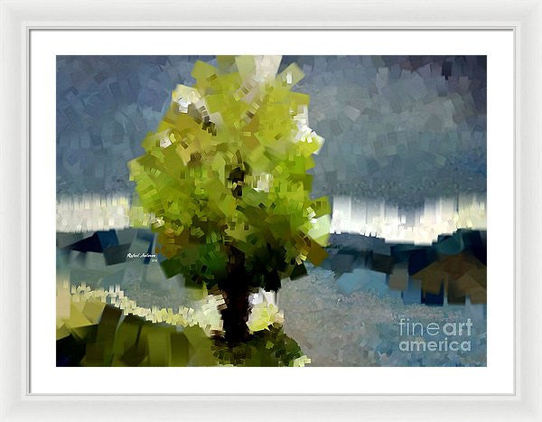 Framed Print - Abstract Landscape 1522