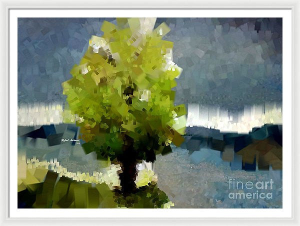 Framed Print - Abstract Landscape 1522