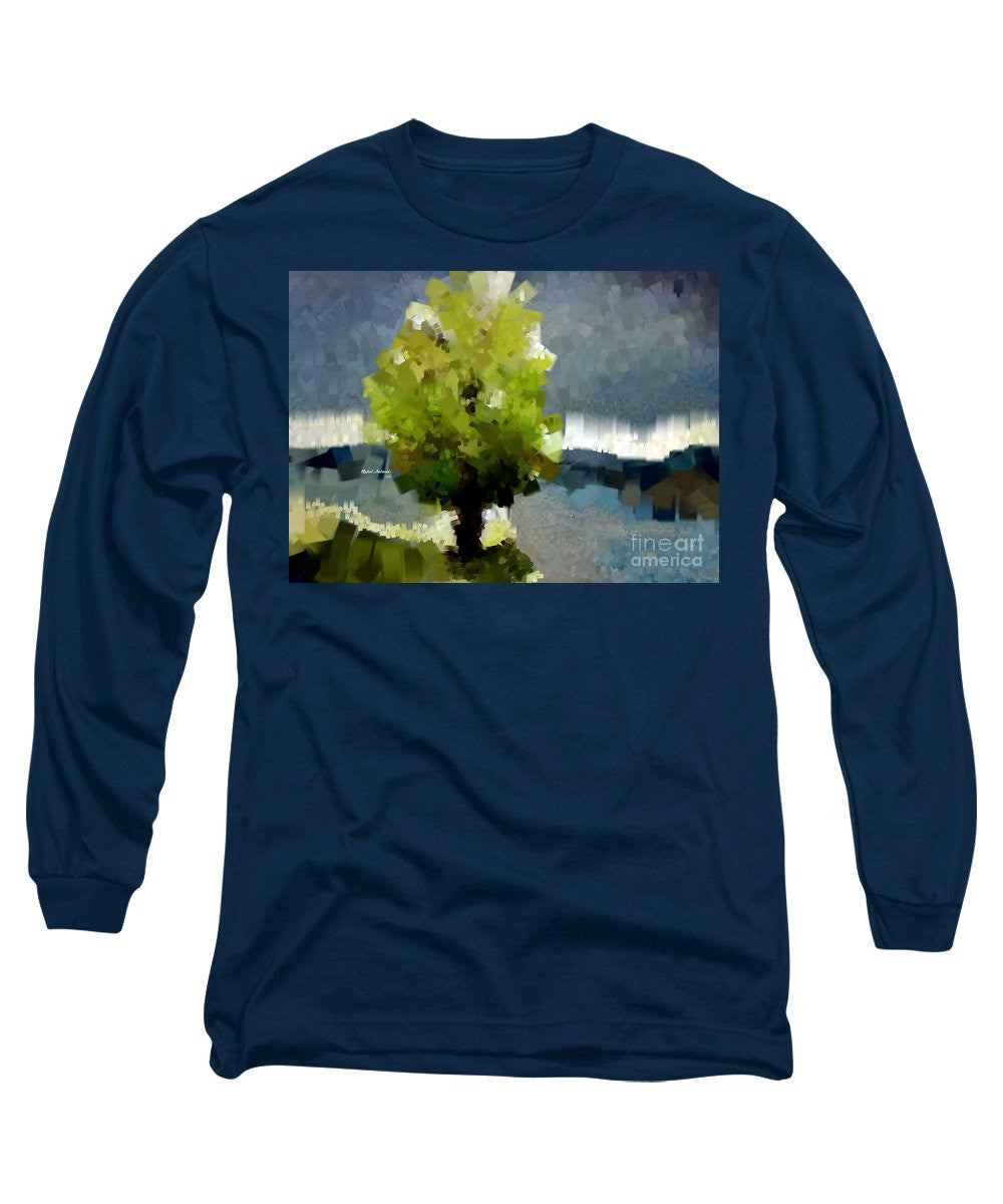 Long Sleeve T-Shirt - Abstract Landscape 1522