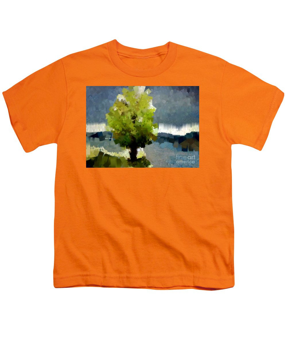 T-shirt pour jeunes - Paysage abstrait 1522