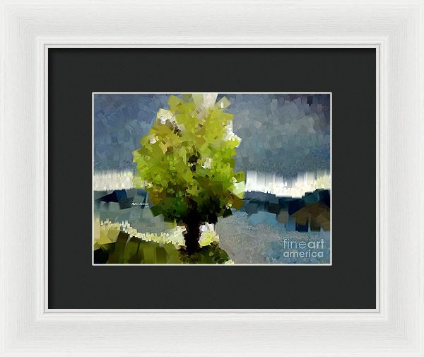 Framed Print - Abstract Landscape 1522