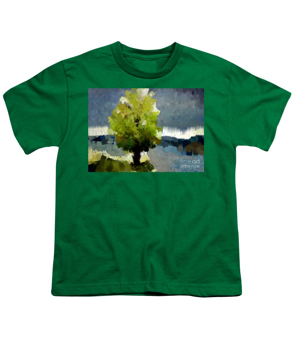 T-shirt pour jeunes - Paysage abstrait 1522