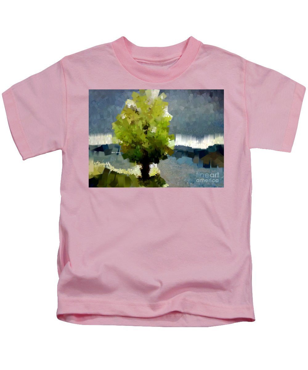 Kids T-Shirt - Abstract Landscape 1522