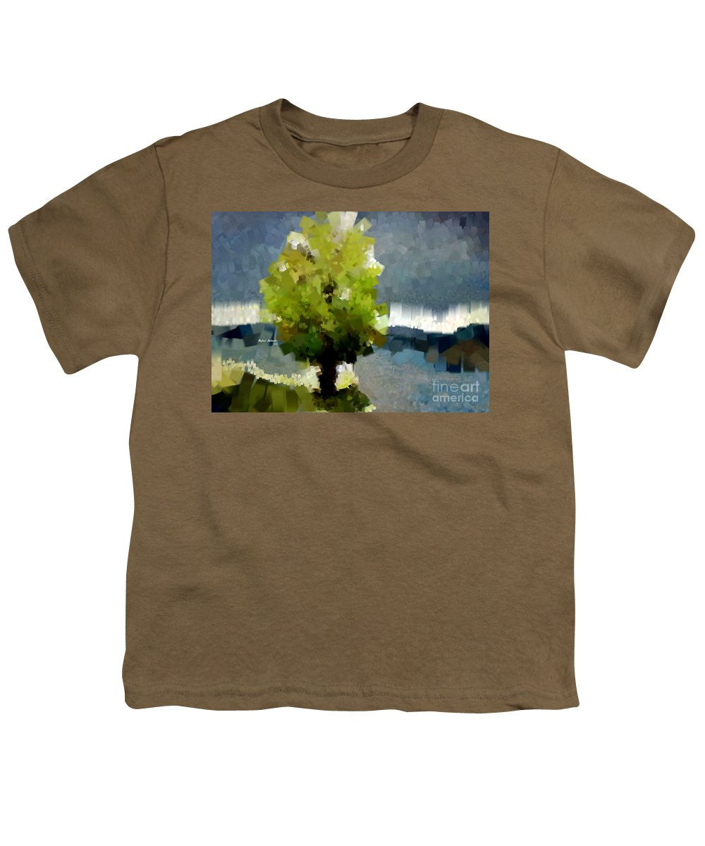 T-shirt pour jeunes - Paysage abstrait 1522